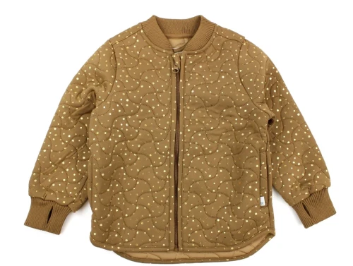 Wheat termojakke Loui caramel dot